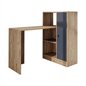 Roomart Daisy Raflı Çalışma Masası , Çocuk Çalışma Masası, Ofis Çalışma Masası, Bilgisayar Masası