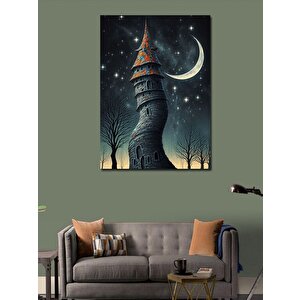 Kanvas Tablo Masal Kulesi 70x100 cm