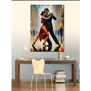 Kanvas Tablo Tango Yapan Çift 100x140 cm