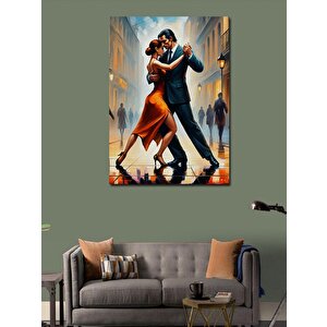 Kanvas Tablo Tango Yapan Çift 100x140 cm