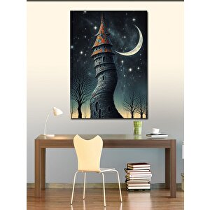 Kanvas Tablo Masal Kulesi 50x70 cm