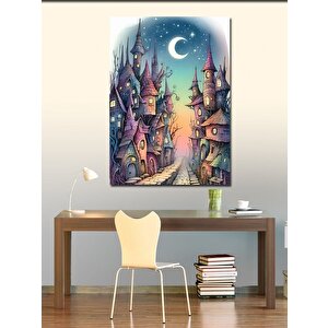 Kanvas Tablo Masal Şehri 70x100 cm