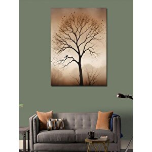 Kanvas Tablo Yaprakları Dökülmüş Ağaç 50x70 cm