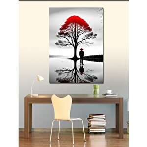 Kanvas Tablo Yalnız Ağaç 100x140 cm