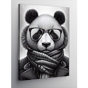 Kanvas Tablo Atkılı Panda 70x100 cm