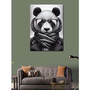 Kanvas Tablo Atkılı Panda 70x100 cm