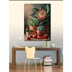 Kanvas Tablo Kaktüsler 70x100 cm