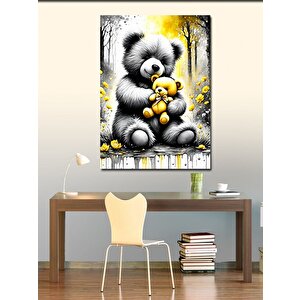 Kanvas Tablo Panda Sevgisi 70x100 cm
