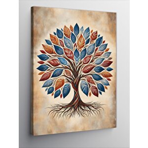 Kanvas Tablo Hayat Ağacı 70x100 cm