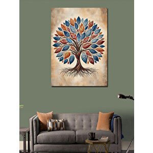 Kanvas Tablo Hayat Ağacı 50x70 cm