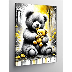 Kanvas Tablo Panda Sevgisi