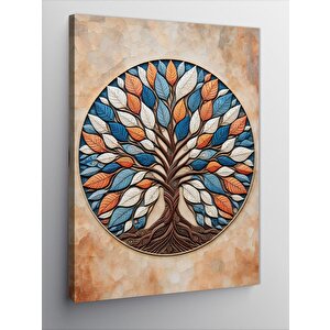 Kanvas Tablo Hayat Ağacı 50x70 cm