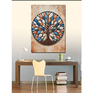 Kanvas Tablo Hayat Ağacı 100x140 cm