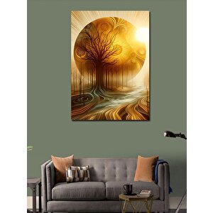 Kanvas Tablo Ormandaki Ağaçlar 70x100 cm