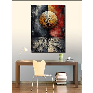 Kanvas Tablo Gölge Ağaç 100x140 cm