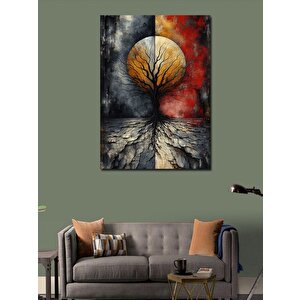 Kanvas Tablo Gölge Ağaç 100x140 cm