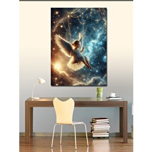 Kanvas Tablo Ağaç Ve Ay 70x100 cm