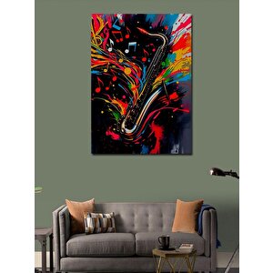 Kanvas Tablo Soyut Kuş 70x100 cm