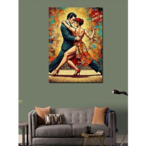 Kanvas Tablo Tango Yapan Çift 100x140 cm