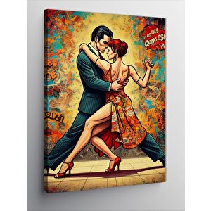 Kanvas Tablo Tango Yapan Çift