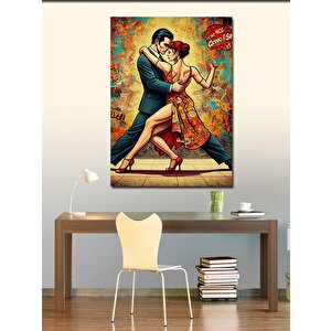Kanvas Tablo Tango Yapan Çift
