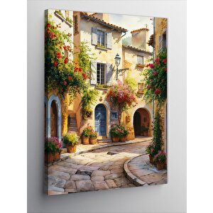 Kanvas Tablo Renkli Sokak 70x100 cm