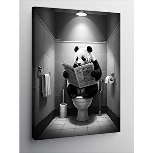 Kanvas Tablo Düşünen Panda 70x100 cm