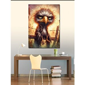 Kanvas Tablo Kızgın Kuş 70x100 cm
