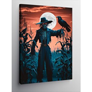 Kanvas Tablo Korkuluk Ve Karga 70x100 cm