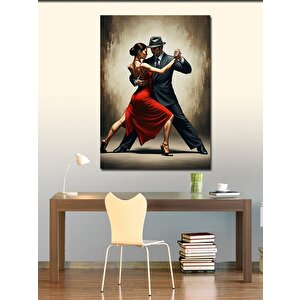 Kanvas Tablo Tango Dansı Yapan Çift 70x100 cm