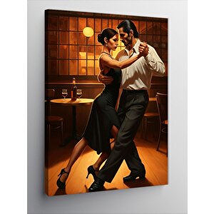 Kanvas Tablo Tango Gecesi 70x100 cm