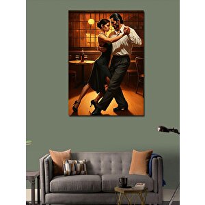 Kanvas Tablo Tango Gecesi 70x100 cm