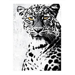 Asil Leopar Model Mdf Tablo 25cmx 35cm 25x35 cm