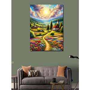 Kanvas Tablo Masal Yolu 100x140 cm