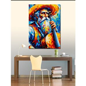 Kanvas Tablo Renkli Şapka