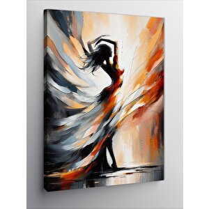 Kanvas Tablo Renkli Dansçı 70x100 cm