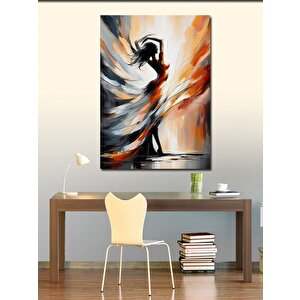 Kanvas Tablo Renkli Dansçı 70x100 cm