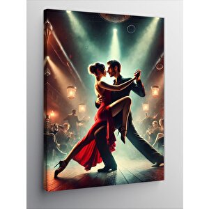 Kanvas Tablo Tango Yapan Çift 50x70 cm