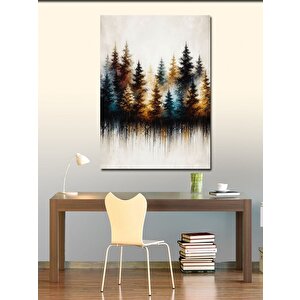 Kanvas Tablo Ormandaki Ağaçlar 70x100 cm