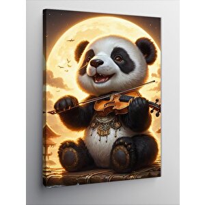 Kanvas Tablo Oyuncak Panda