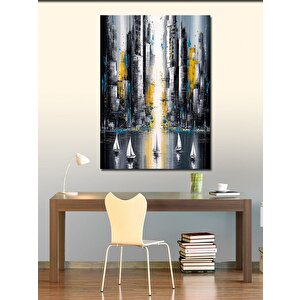 Kanvas Tablo Cadılık Yapan Karga 50x70 cm