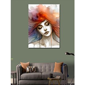 Kanvas Tablo Renkli Şapka 70x100 cm