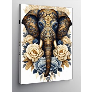 Kanvas Tablo Renkli Fil 70x100 cm
