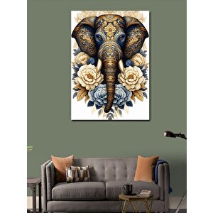 Kanvas Tablo Renkli Fil 70x100 cm