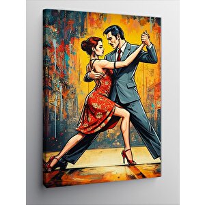 Kanvas Tablo Tango Yapan Çift