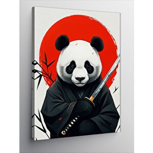 Kanvas Tablo Ninja Panda