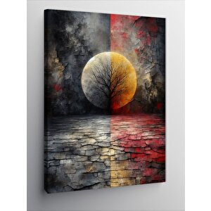 Kanvas Tablo Gölge Ağaç 100x140 cm
