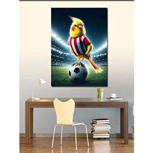 Kanvas Tablo Futbol Kuşu 70x100 cm
