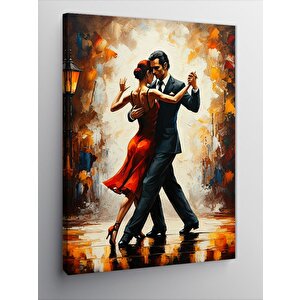 Kanvas Tablo Tango Dans Eden Çift