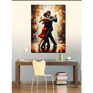 Kanvas Tablo Tango Dans Eden Çift